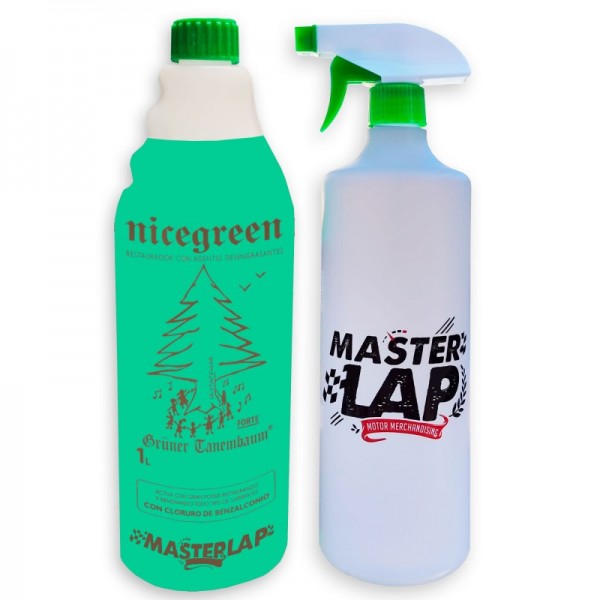 Multilimpiador NiceGreen Forte Concentrado + Difusor Profesional Gratis – Limpieza Ecológica y Desengrasante Potente