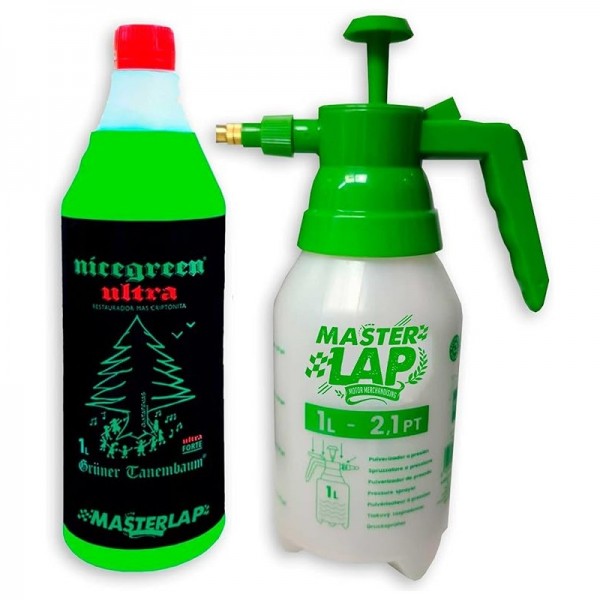 Pack Ahorro Nicegreen Ultra 1L + Pulverizador de Presión Profesional | Limpiador Multiusos Concentrado Ecológico