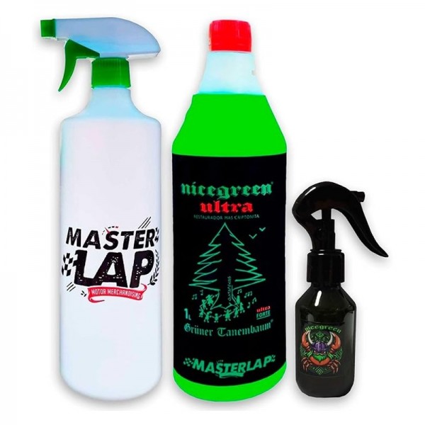 Pack Nicegreen Ultra 1L + 2 Difusores (Grande y Mini) | Limpiador Multiusos Concentrado Profesional